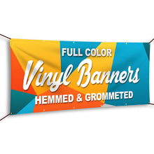 Load image into Gallery viewer, Custom &quot;FULL COLOR&quot; Vinyl Banner
